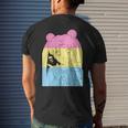 Girl Anime Pansexual Pride Pansexual Flag Lgbt Month Mens Back Print T-shirt Gifts for Him
