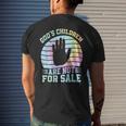 Gods Children Are Not For Sale Retro Tie Dye Retro Gifts Mens Back Print T-shirt Gifts for Him