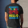 Goodbye 5Th Grade Hello Summer Last Day Of School Boys Kids Mens Back Print T-shirt Gifts for Him