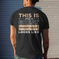 This Is What A Great Treasury Analyst Looks Like Men's T-shirt Back Print Gifts for Him