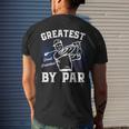 Greatest Great Grandad By Par Golf Lover Golf Funny Gifts Mens Back Print T-shirt Gifts for Him