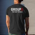 Group B Too Fast To Race Funny Rally Car Racing Race Racing Funny Gifts Mens Back Print T-shirt Gifts for Him