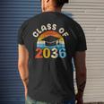 Grow With Me Class Of 2036 Vintage Graduation Preschool Mens Back Print T-shirt Gifts for Him