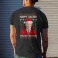 Guns Christmas Tree Come And Take It Biden Xmas Ugly Sweater Men's T-shirt Back Print Gifts for Him