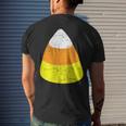 Halloween Candy Corn Vintage Candy Corn Halloween Funny Gifts Mens Back Print T-shirt Gifts for Him