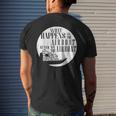 What Happens On The Airboat Stays On The Airboat Men's T-shirt Back Print Gifts for Him