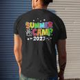 Happy Summer Camp Love Outdoor Activities For Boys Girls Mens Back Print T-shirt Gifts for Him Happy Summer Camp Love Outdoor Activities For Boys Girls Mens Back Print T-shirt Gifts for Him