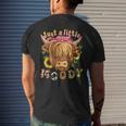 Highland Cow Scottish Highland Cow Mens Back Print T-shirt Gifts for Him