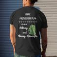 Hiking Retirement Plan Retire And Hike For The Hiker Gift For Mens Mens Back Print T-shirt Gifts for Him