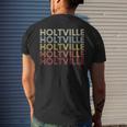 Holtville Alabama Holtville Al Retro Vintage Text Men's T-shirt Back Print Gifts for Him