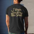 Hope Anchors The Soul & S000100 Men's T-shirt Back Print Gifts for Him