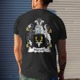 Horton Coat Of Arms Family Crest Family Crest Funny Gifts Mens Back Print T-shirt Gifts for Him