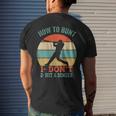 How To Bunt Dont Hit A Dinger Gifts For A Baseball Fan Mens Back Print T-shirt Gifts for Him