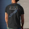 Human Resources But Did You Document It Hr Men's T-shirt Back Print Gifts for Him