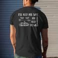 Ill Keep You Safe You Keep Me Wild Mens Back Print T-shirt Gifts for Him
