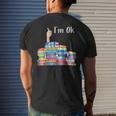 Im Ok National Book Lovers Day Reading Book Lovers Reading Funny Designs Funny Gifts Mens Back Print T-shirt Gifts for Him