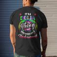 Its A Delia Thing Tie Dye Delia Name Mens Back Print T-shirt Gifts for Him