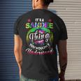 Its A Sandee Thing Tie Dye 60S 70S Hippie Sandee Name 70S Vintage Designs Funny Gifts Mens Back Print T-shirt Gifts for Him