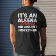 Its An Aleena Thing You Wouldnt Understand Funny Aleena Mens Back Print T-shirt Gifts for Him
