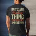It's A Bailey Thing You Wouldn't Understand Vintage Men's T-shirt Back Print Gifts for Him