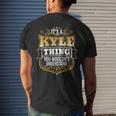 Its A Kyle Thing You Wouldnt Understand Kyle Men's T-shirt Back Print Gifts for Him
