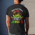 Jamaica 2023 Here We Come Jamaican Family Vacation Trip Mens Back Print T-shirt Gifts for Him