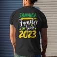 Jamaica Family Trip 2023 Vacation Jamaica Travel Family Mens Back Print T-shirt Gifts for Him