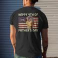 Joe Biden Happy 4Th Of Fathers Day 4Th Of July Men's Back Print T-shirt Gifts for Him