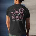 July Is My Birthday Yes The Whole Month Funny July Birthday Mens Back Print T-shirt Gifts for Him