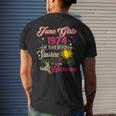 June 1974 1974Th Birthday June Girls 1974 49 Years Old Mens Back Print T-shirt Gifts for Him June 1974 1974Th Birthday June Girls 1974 49 Years Old Mens Back Print T-shirt Gifts for Him