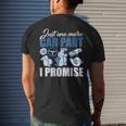 Just One More Car Part I Promise Muscle Car Mens Back Print T-shirt Gifts for Him