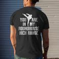 Kickboxing Range Kick Boxing Workout Mens Back Print T-shirt Gifts for Him