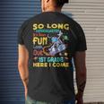 Kindergarten Graduate 1St Grade Here I Come Kids Astronaut Mens Back Print T-shirt Gifts for Him