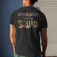 Kindergarten Students School Zoo Field-Trip Squad Matching Mens Back Print T-shirt Gifts for Him