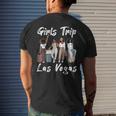 Las Vegas Girls Trip 2023 Funny Best Friends Summer Holiday Girls Trip Funny Designs Funny Gifts Mens Back Print T-shirt Gifts for Him