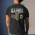 Let The Games Begin Men's Back Print T-shirt Gifts for Him