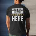 Lexie Name Gift Have No Fear Lexie Is Here Mens Back Print T-shirt Gifts for Him