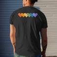 Lgbtq Pride Clothing Mens Back Print T-shirt Gifts for Him