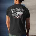 Live Your Life Like A Book Florida Would Ban Lgbtq Pride Mens Back Print T-shirt Gifts for Him