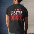Lobster BisqueSeafood Lovers Men's T-shirt Back Print Gifts for Him