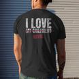 I Love Kaval Musical Instrument Music Musical Men's T-shirt Back Print Gifts for Him
