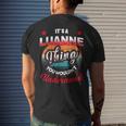 Luanne Name Its A Luanne Thing Mens Back Print T-shirt Gifts for Him