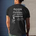 Mary Shelley Frankenstein Quote Frankenstein Men's T-shirt Back Print Gifts for Him