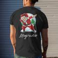 Mcgruder Name Gift Santa Mcgruder Mens Back Print T-shirt Gifts for Him