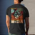 Miskatonic Cthulhu The Great Rock Cosmic Horror Parody Parody Men's T-shirt Back Print Gifts for Him