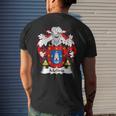 Molina Coat Of Arms Family Crest Men's T-shirt Back Print Gifts for Him