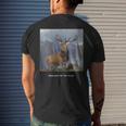 Monarch Of The Glen Painting By Landseer Men's T-shirt Back Print Gifts for Him