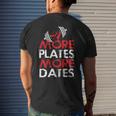 More Plates More Dates Bodybuilding Mens Back Print T-shirt Gifts for Him More Plates More Dates Bodybuilding Mens Back Print T-shirt Gifts for Him