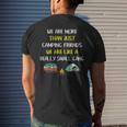More Than Camping Friends Were Like A Really Small Gang Mens Back Print T-shirt Gifts for Him