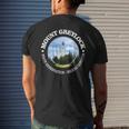 Mount Greylock Massachusetts 1898 Mountain State Park Men's T-shirt Back Print Gifts for Him